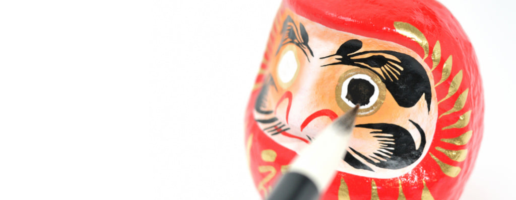 It brings good fortune. Tracing the roots of Daruma Dolls