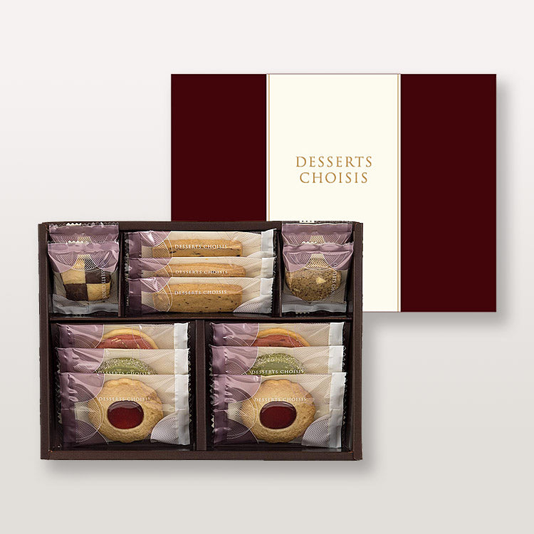 KOBE FUGETSUDO Desserts Choisis 10B - Assorted 13 Cookies in Gift Box